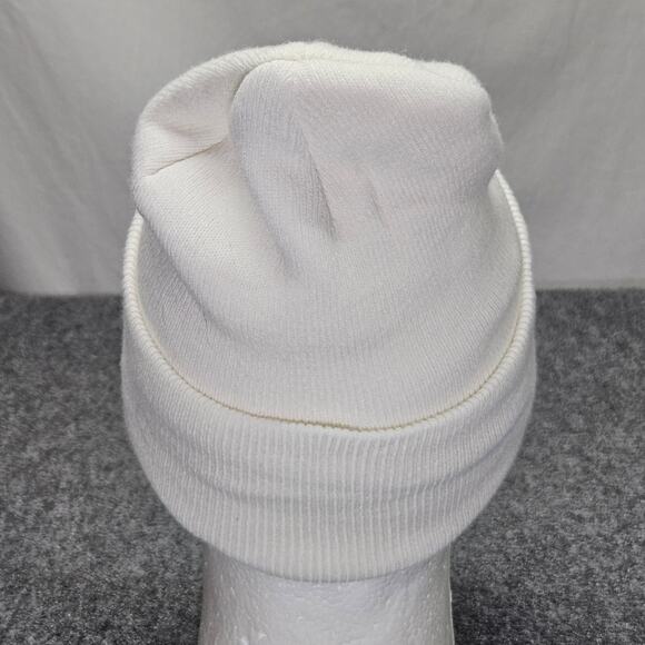Carhartt Beanie White Shamrock 1889 Patch Knit Cuffed Hat St Patricks Day - Picture 3 of 5